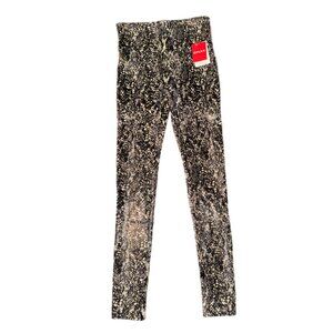SPANX Snakeskin Leggings - NEW WITH TAGS - Size S